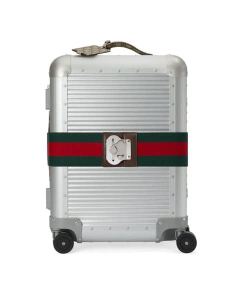 trolley gucci aperto|gucci luggage and holdall.